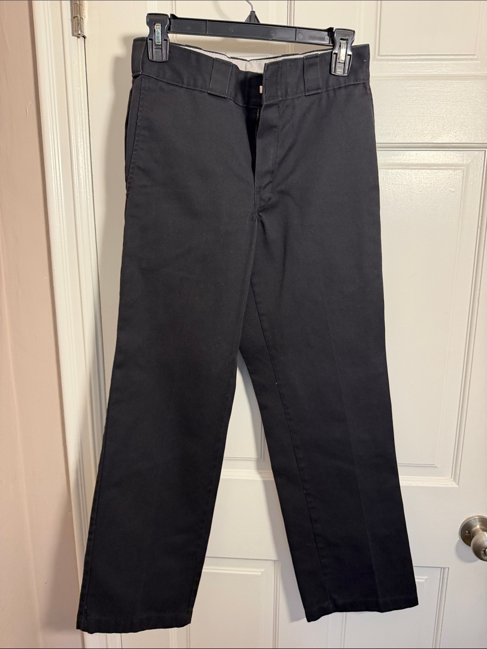 Dickies Black Straight-Leg Chinos